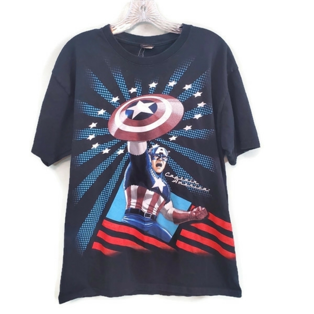 Marvel Captain American Tee Size Large